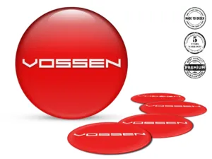 Vossen Gewölbtes Emblem Logo Perfekter Radaufkleber